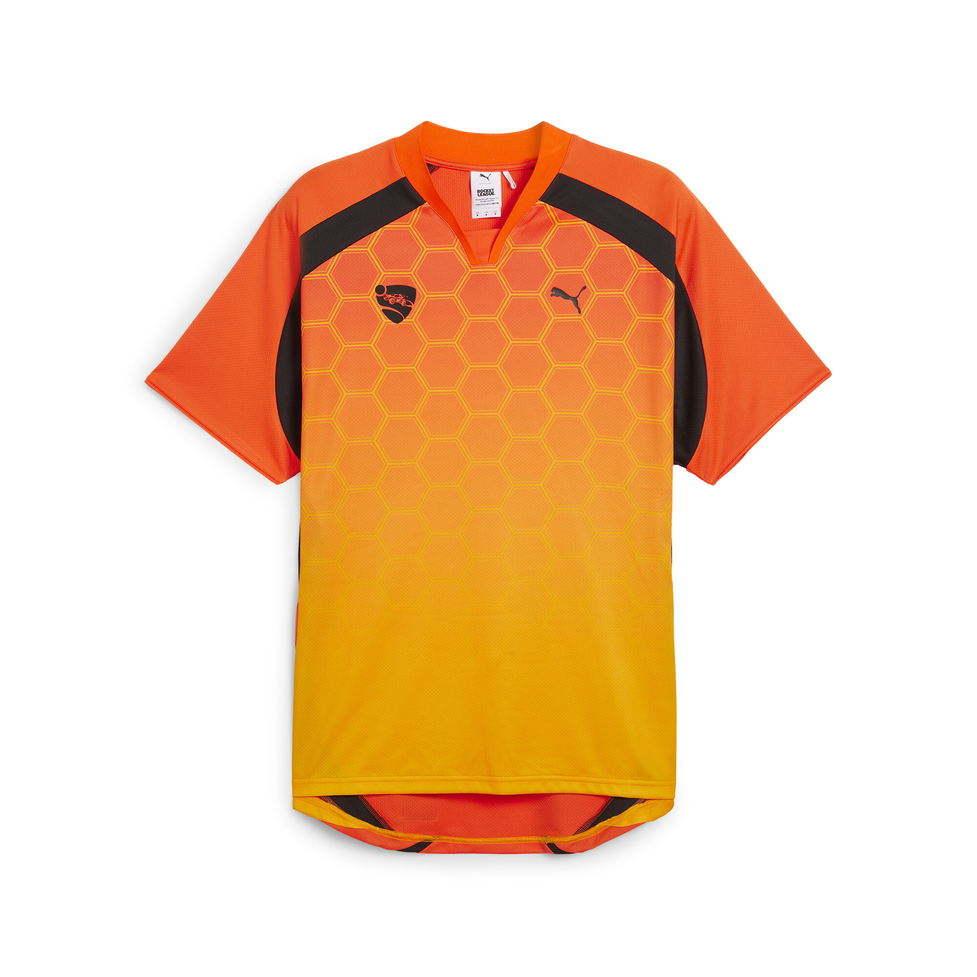 Men's PUMA X ROCKET LEAGUE Jersey Men In Orange, Size XS, Polyester