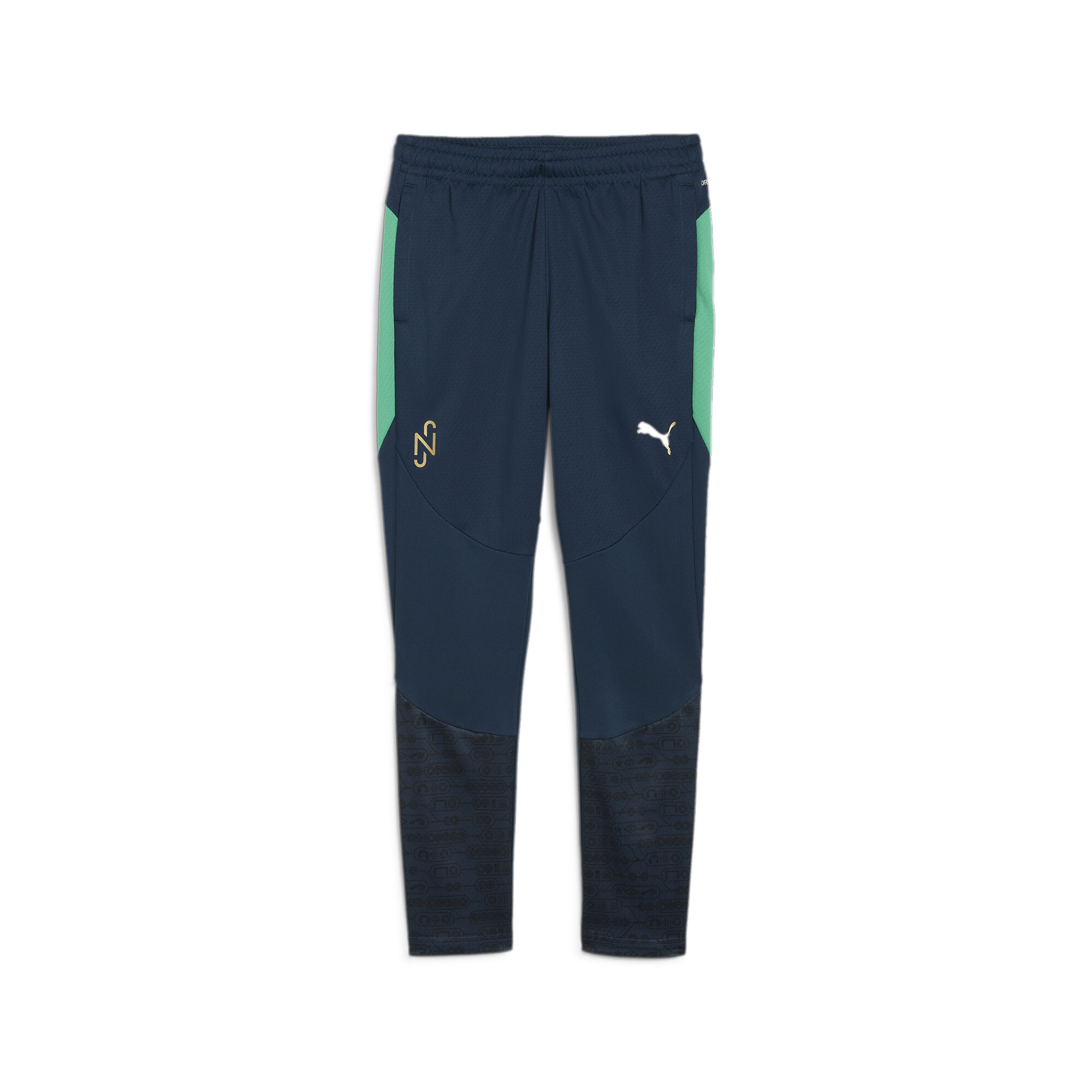 PUMA Neymar JR BNA Training Pants In Blue, Size 9-10 Youth, Polyester