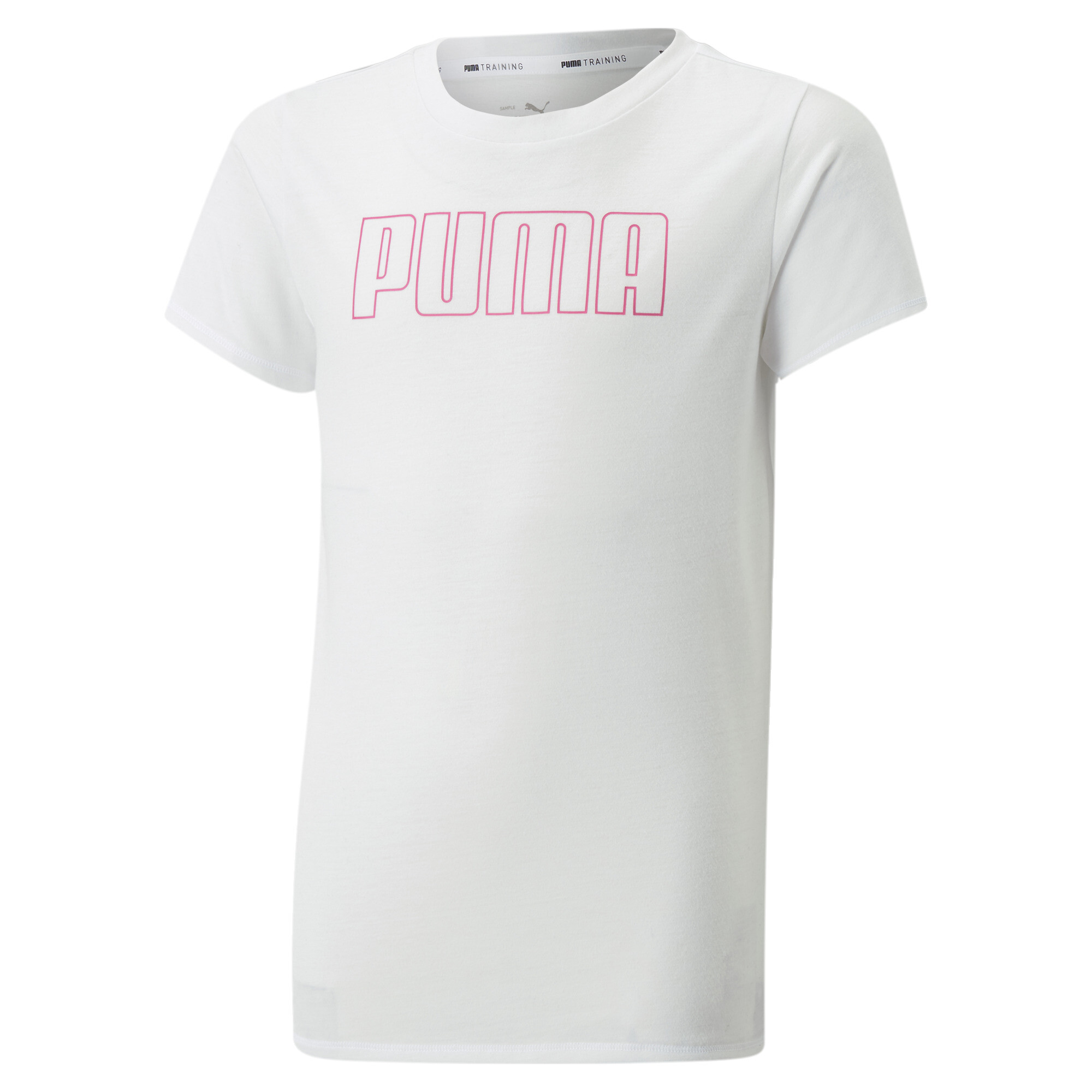 PUMA Favourites T-Shirt In White, Size 4-5 Youth
