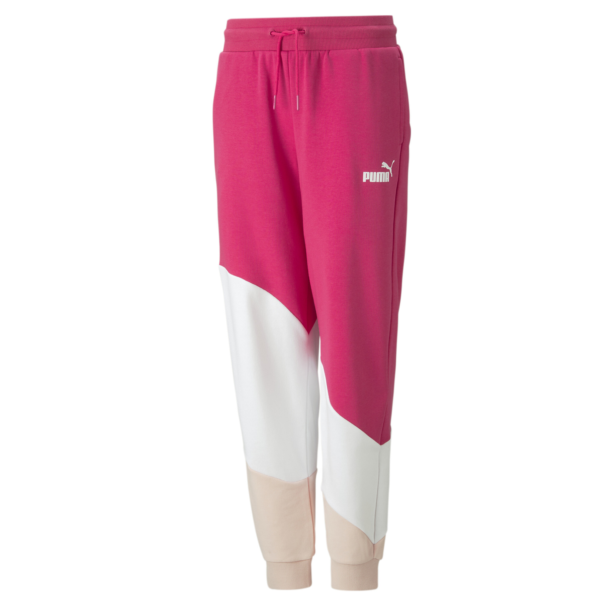 PUMA POWER Cat Pants In Pink, Size 3-4 Youth