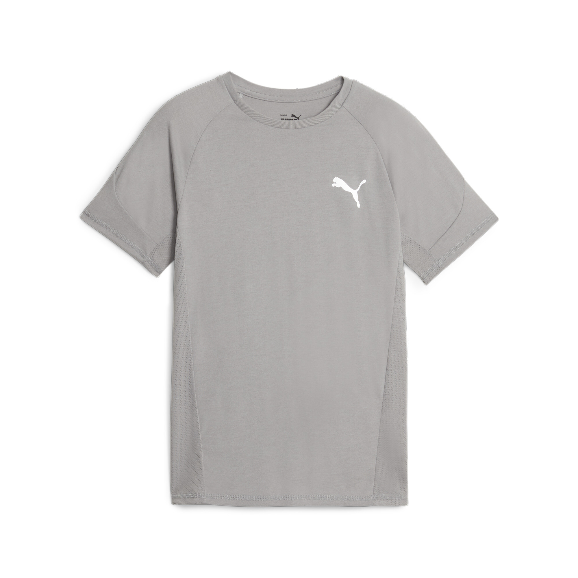 PUMA Evostripe T-Shirt In Gray, Size 13-14 Youth