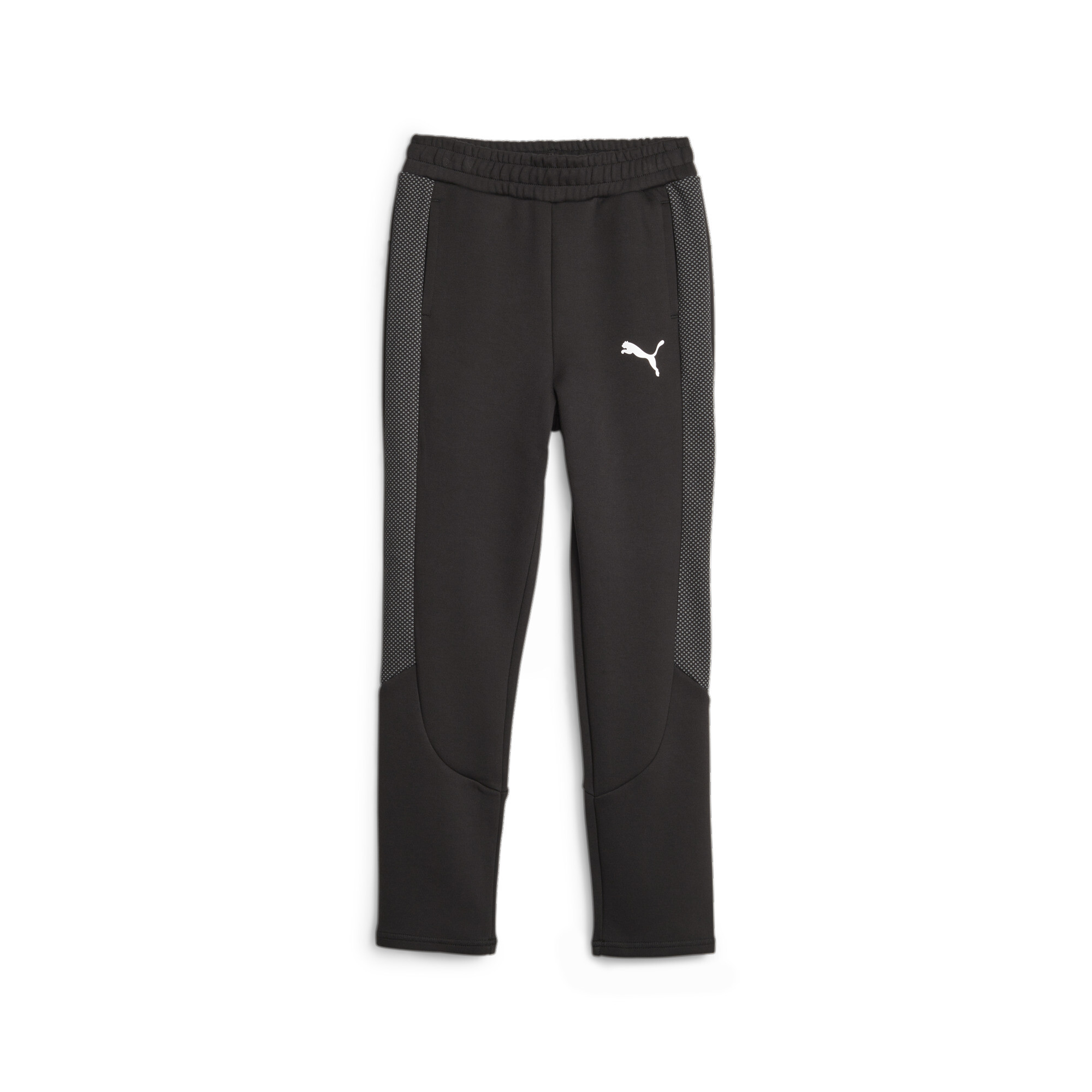 PUMA Evostripe Sweatpants In Black, Size 7-8 Youth