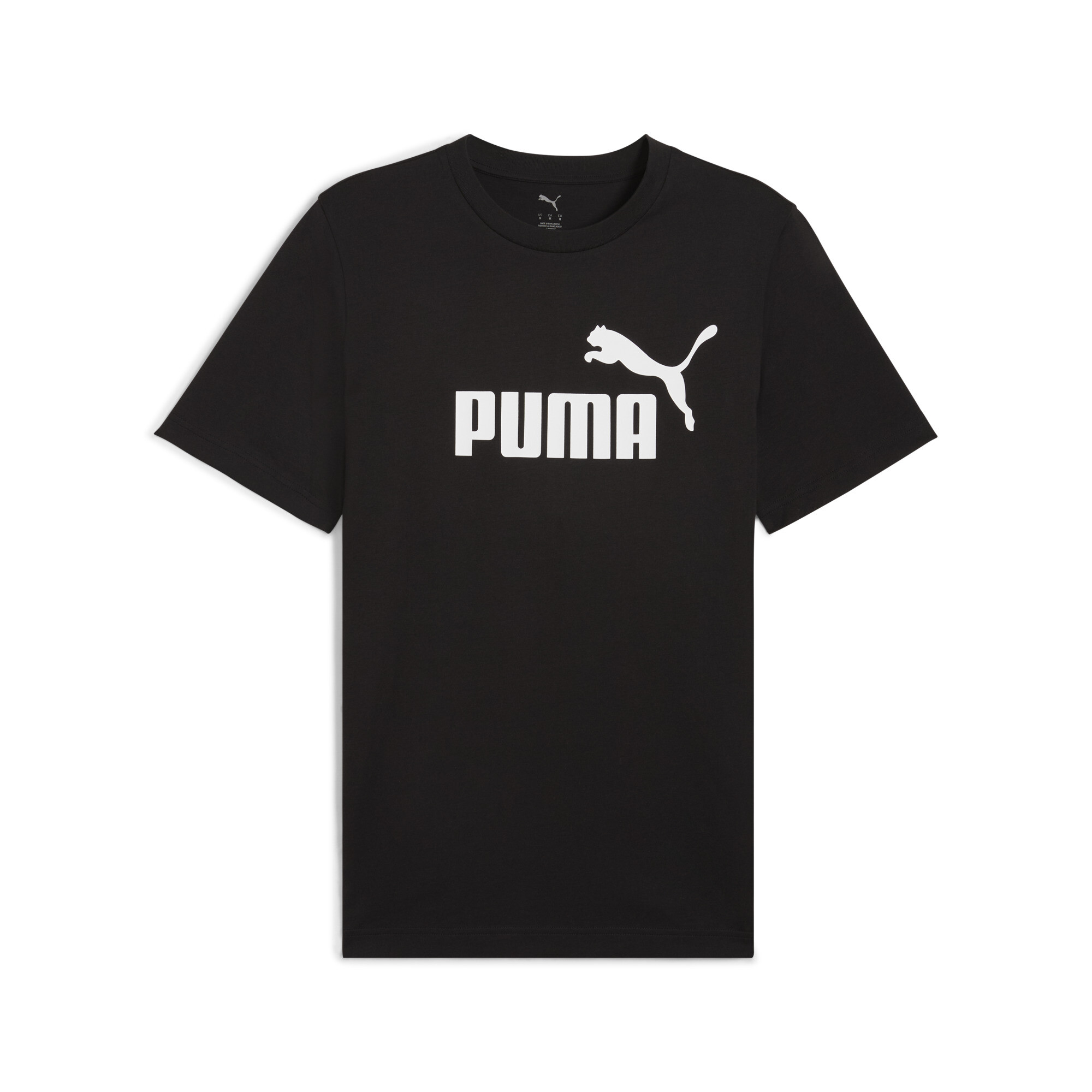 Men's PUMA Essentials No. 1 Logo T-Shirt Men In Black, Size Medium