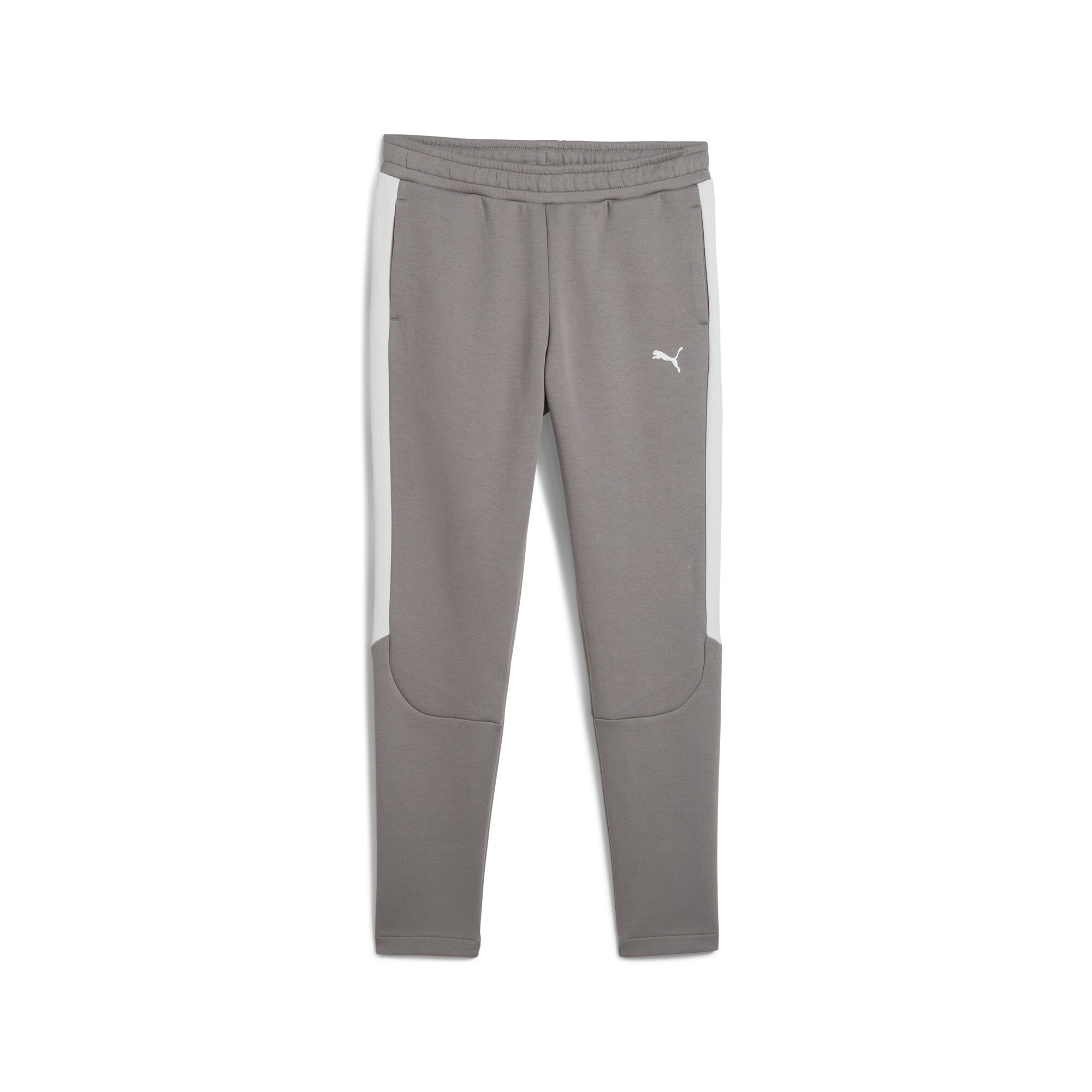 PUMA Evostripe Pants In Gray, Size 15-16 Youth, Cotton