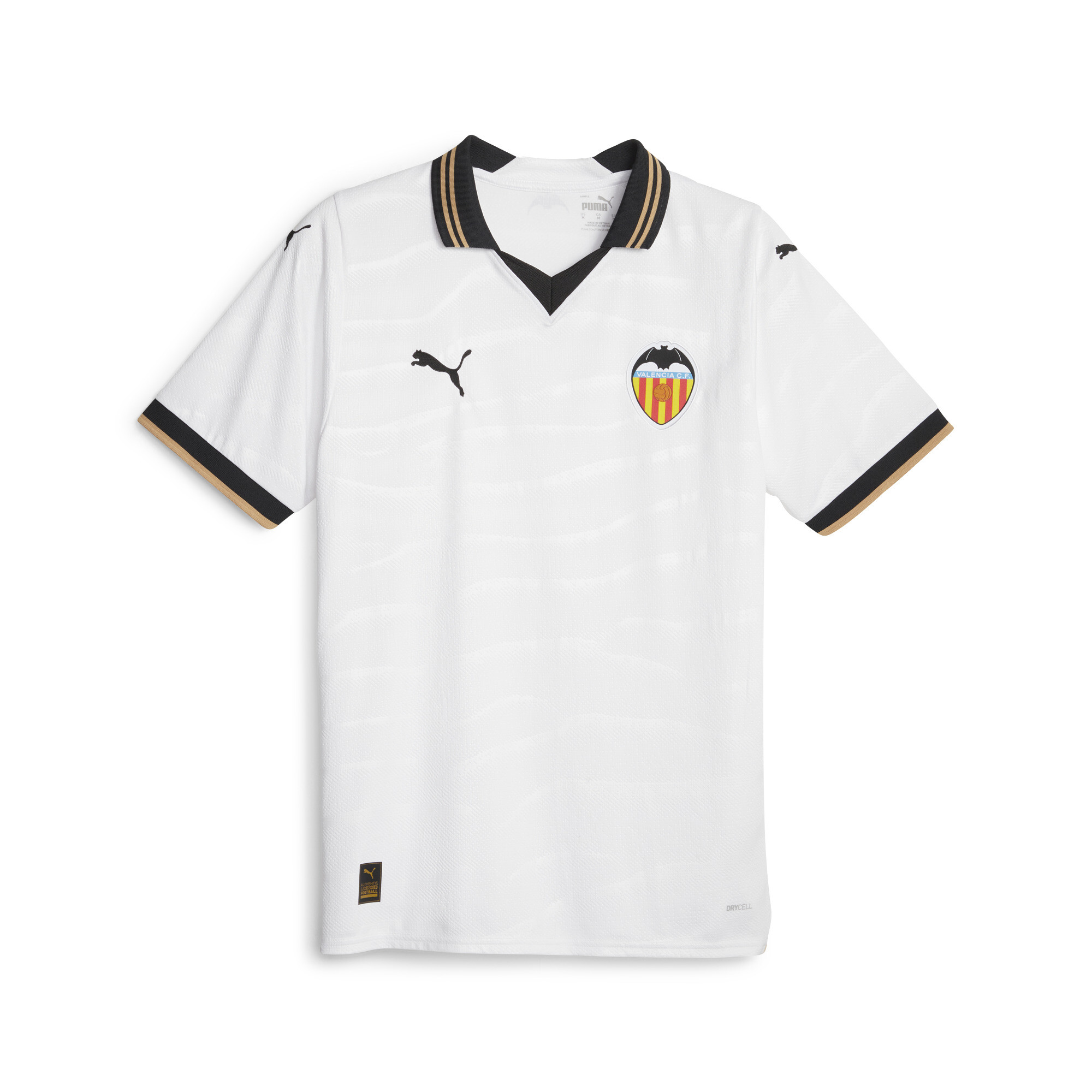 Men's PUMA Valencia CF 23/24 Home Jersey Men In White, Size 2XL