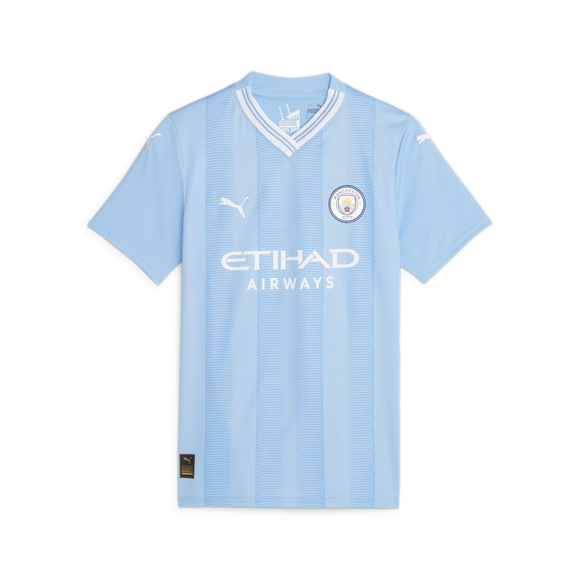 Women's PUMA Manchester City 23/24 Home Jersey In Blue, Size Large