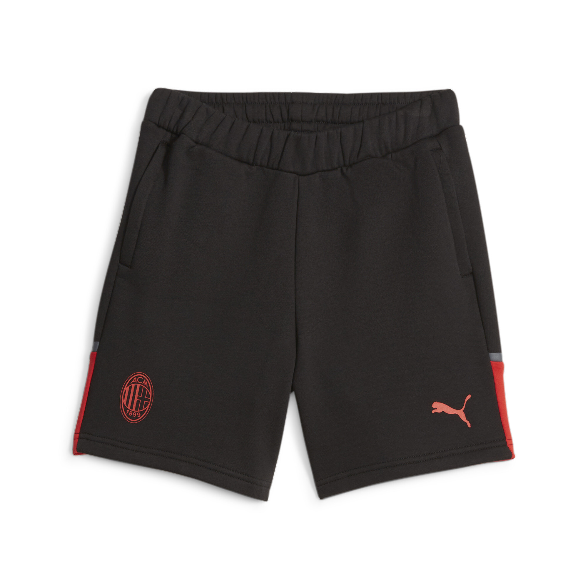 Men's PUMA AC Milan Football Casuals Shorts In Black, Size XL