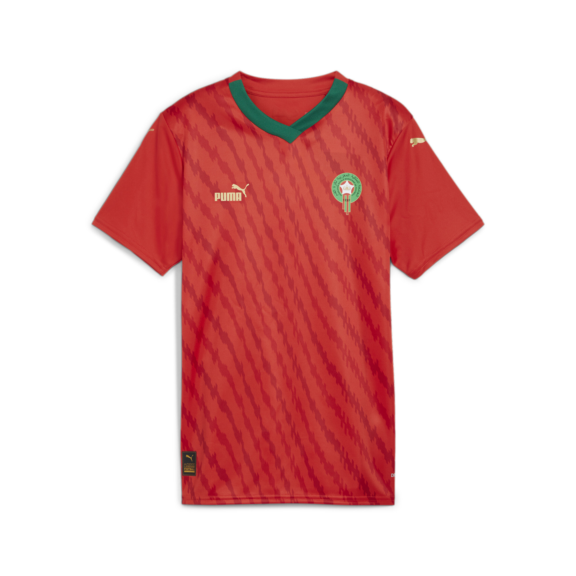 Women's PUMA Morocco 23/24 World Cup Home Jersey In Red, Size Small