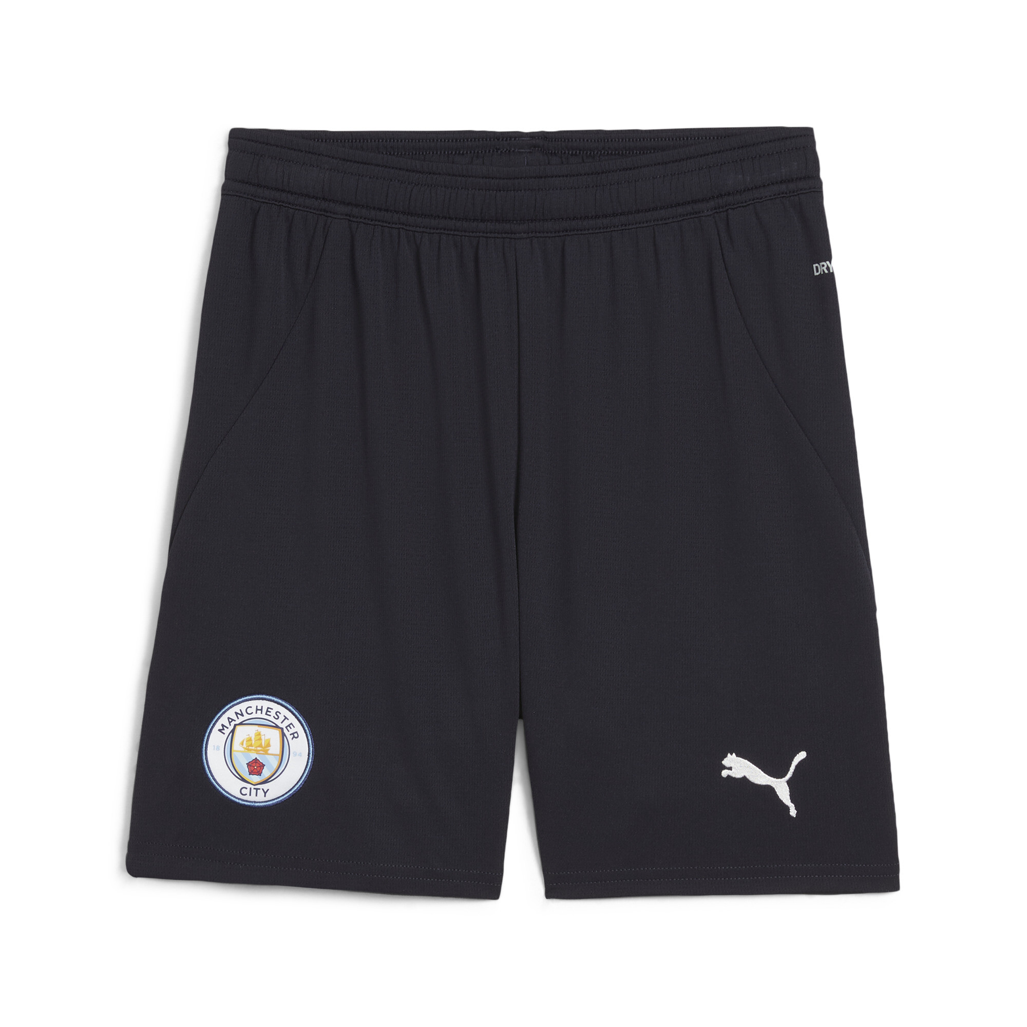 PUMA Manchester City 24/25 Shorts In Blue, Size 7-8 Youth, Polyester