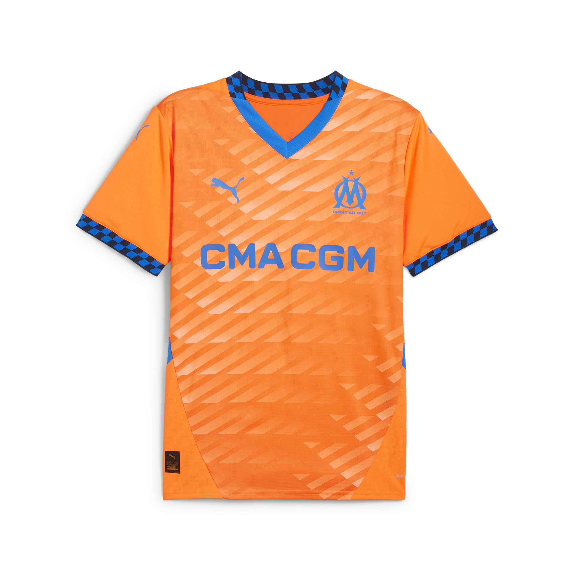 Men's PUMA Olympique De Marseille 24/25 Third Jersey Men In Orange, Size Small, Polyester