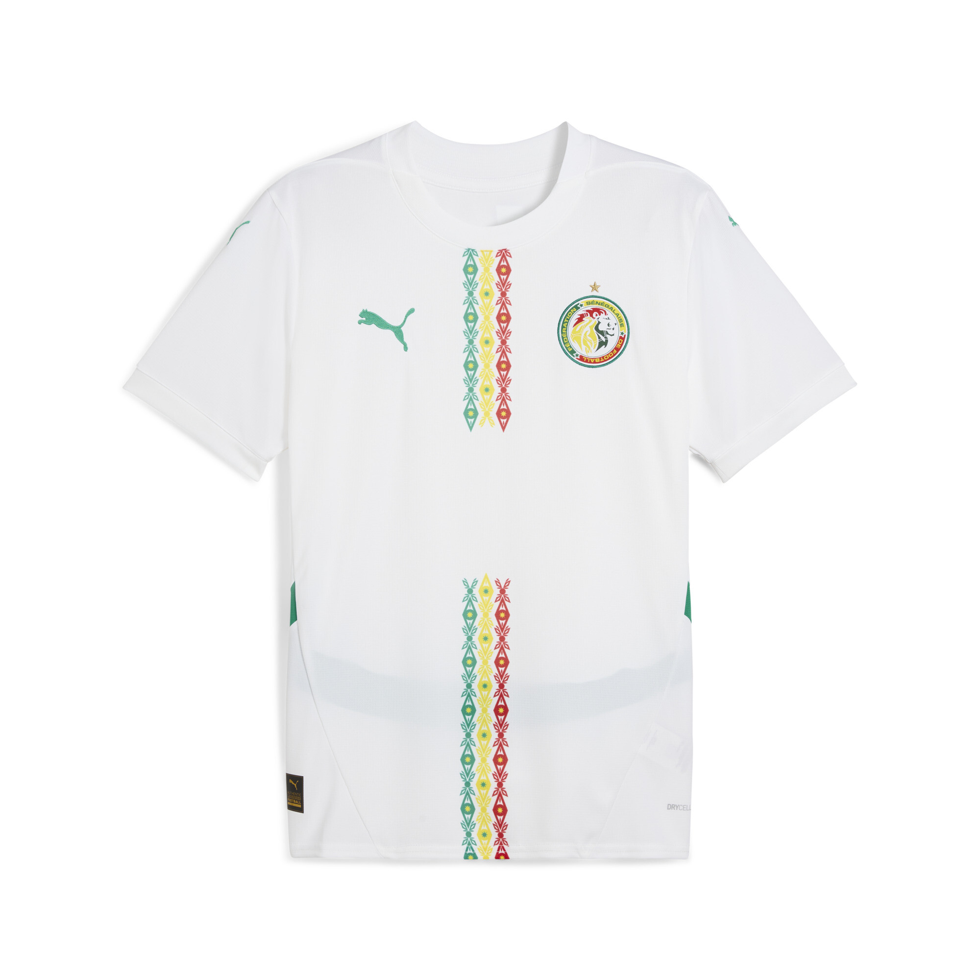 Men's PUMA Senegal 2025 Home Jersey Men In White, Size Large, Polyester