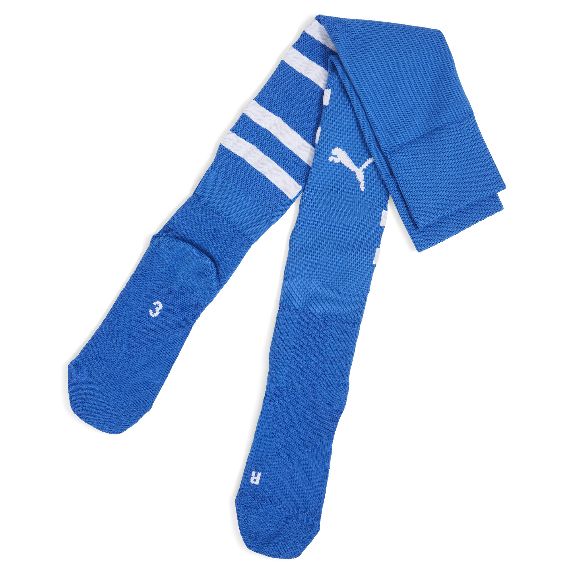 Men's PUMA Al Hilal Saudi F.C. Graphic Socks Men In Blue, Size 43-46, Cotton