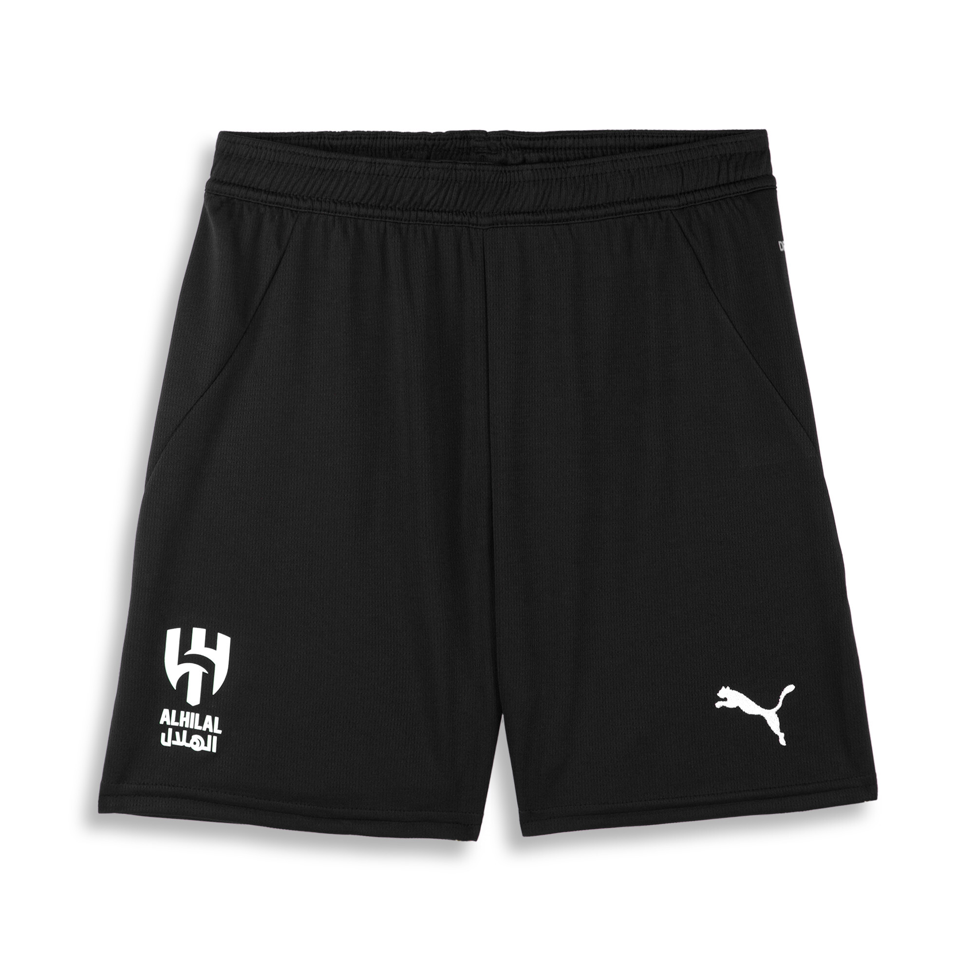 PUMA Al Hilal Saudi F.C. 24/25 Shorts Replica In Black, Size 11-12 Youth, Polyester