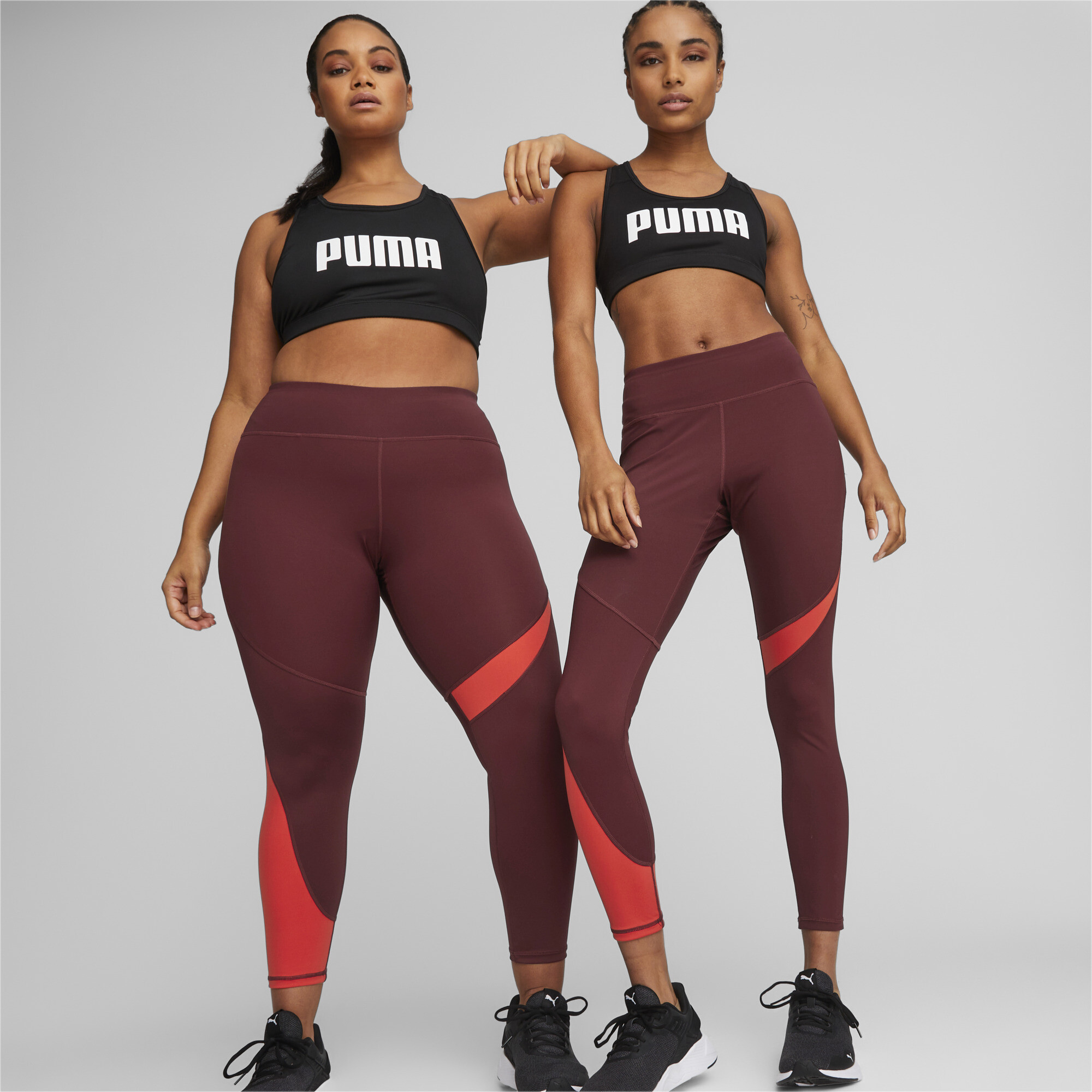 Women's PUMA X Modibodi 7/8 Leggings Women In Purple, Size XL