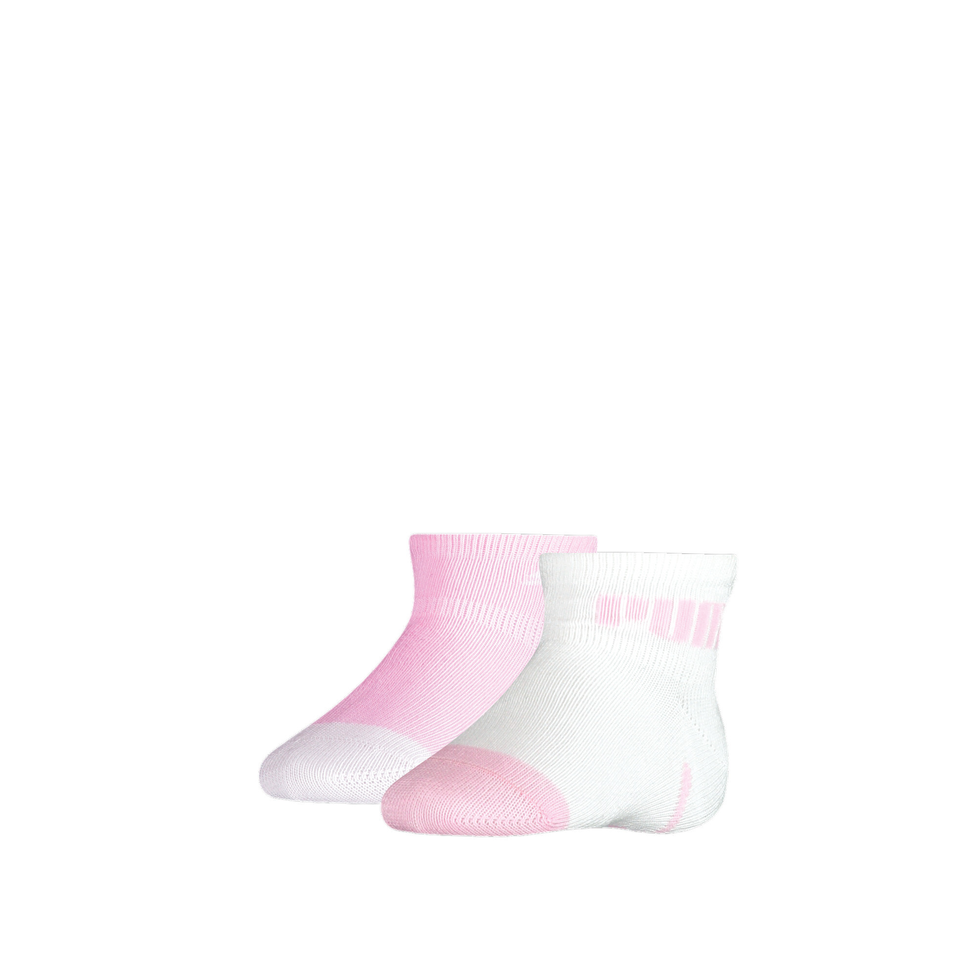 Kids' PUMA Baby Mini Cats Lifestyle Socks 2 Pack In Pink, Size 15-18