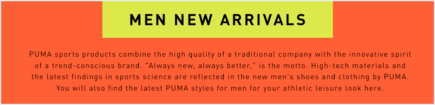 New Arrivals Buy Latest Men S Shoes Clothing Puma