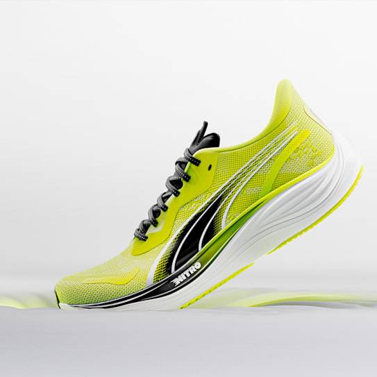 Puma Zapatillas Running Hombre - Velocity Nitro 3 Psychedelic Rush - Lime  Pow-Puma Black-Puma Silver