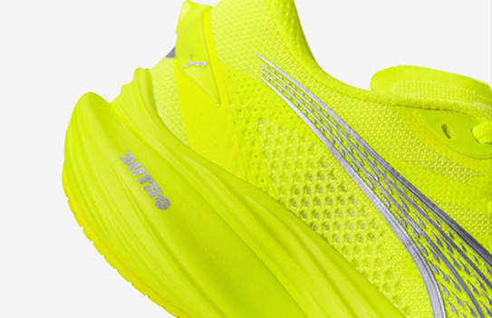 ★PUMA★ Diviate Nitro 3 Women's Yellow Silver 30970812 Puma Deviate Nitro 3 WMNS Yellow Alert / Silver - Mar 2025