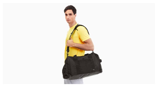 Puma gym bag yellow