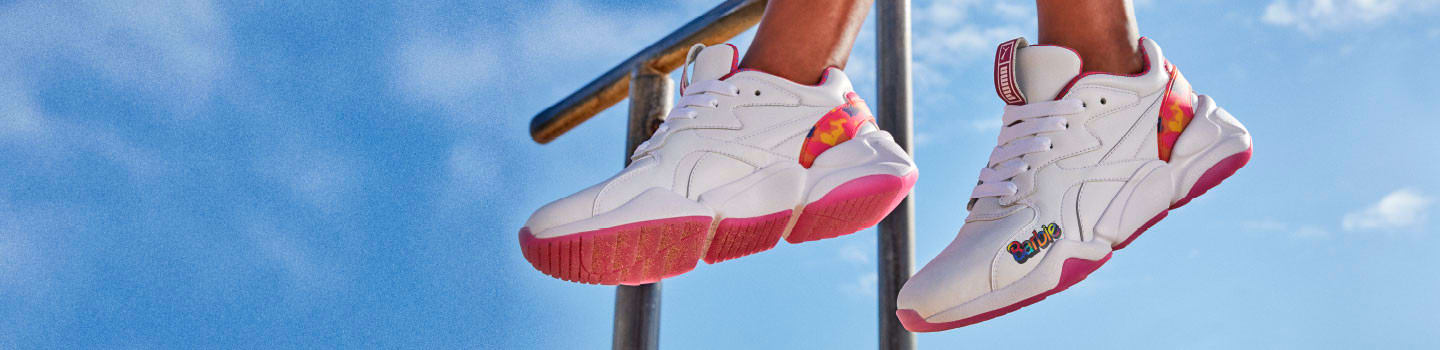 puma x barbie shoes