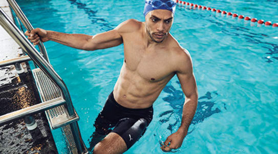 puma swimming cap