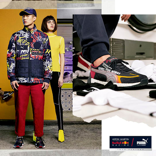 puma thunder red bull