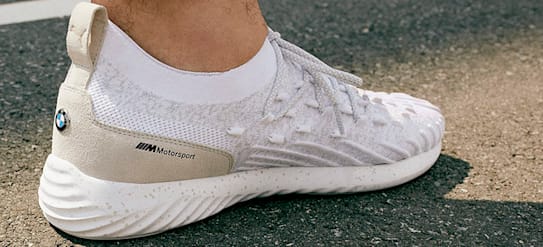 chaussure puma bmw beige