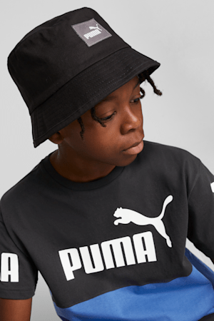 Core Little Kids' Bucket Hat, PUMA Black, extralarge