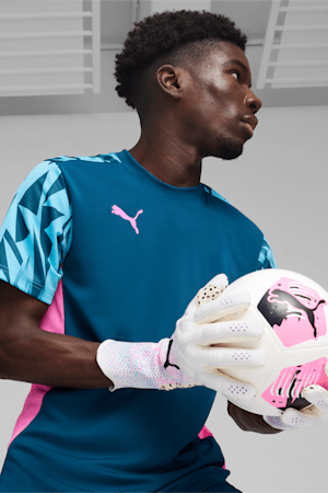 FUTURE Ultimate NC Goalkeeper Gloves, PUMA White-Poison Pink-PUMA Black, extralarge-GBR