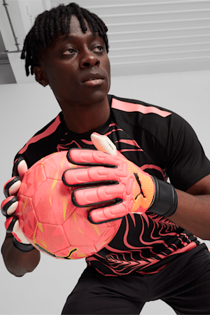 FUTURE Match Goalkeeper Gloves, Sunset Glow-Sun Stream-PUMA Black, extralarge-GBR