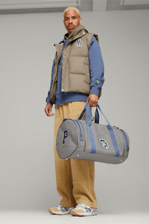 PUMA x RHUIGI Duffle Bag, Persian Blue-Sand Dune, extralarge-GBR