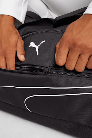 Fundamentals Medium Sports Bag, Puma Black, extralarge-GBR