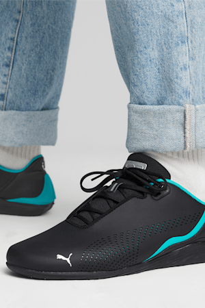 Mercedes-AMG Petronas Formula 1® Drift Cat Decima Motorsport Shoes, PUMA Black-Spectra Green, extralarge-GBR