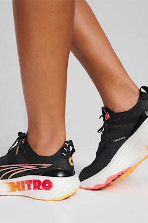 ForeverRun NITRO™ Women's Running Shoes, PUMA Black-Sun Stream-Sunset Glow, extralarge-GBR