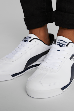 Roma Basic Sneakers, white-new navy, extralarge