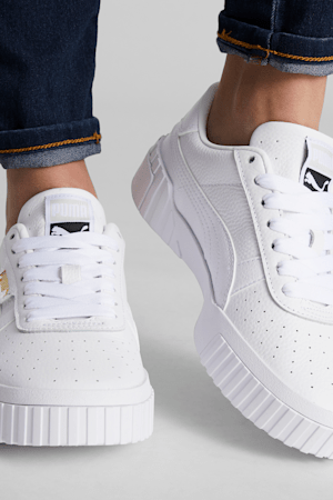 Cali Women's Sneakers, Puma White-Puma White, extralarge