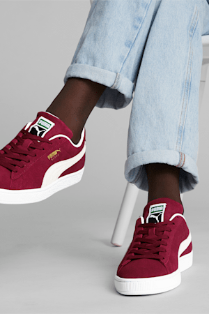 Sneakers Suede Classic XXI, Cabernet-Puma White, extralarge