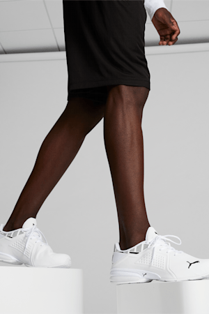 Viz Runner Repeat Men's Running Sneakers, Puma White-Puma Black, extralarge