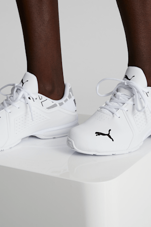 Mens white hot sale puma shoes