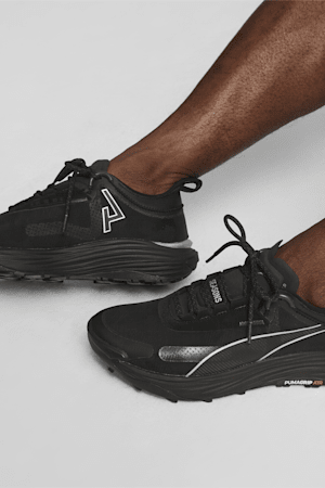 Voyage NITRO™ 3 Men's Trail Running Shoes, PUMA Black-Dark Coal, extralarge-GBR