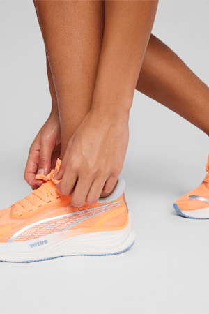 Velocity NITRO™ 3 Women's Running Shoes, Neon Citrus-PUMA Silver-Silver Mist, extralarge-GBR