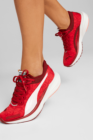 PUMA x CIELE Deviate NITRO™ 2 Women's Running Shoes, Vibrant Red, extralarge