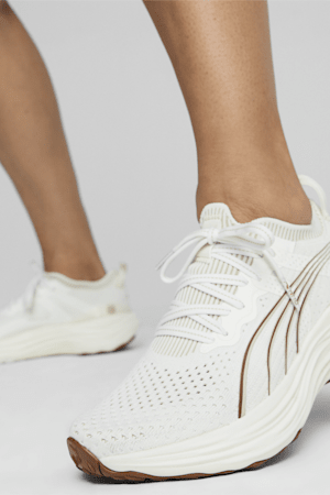 ForeverRun NITRO Knit Women's Running Shoes, Warm White-Teak, extralarge-GBR