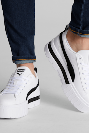 Sneakers Mayze Femme, Puma White-Puma Black, extralarge