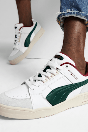 Slipstream Lo Retro Men's Sneakers, PUMA White-Malachite, extralarge