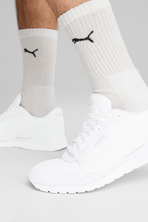 ST Runner v3 L Men's Sneakers, Puma White-Puma White-Gray Violet, extralarge
