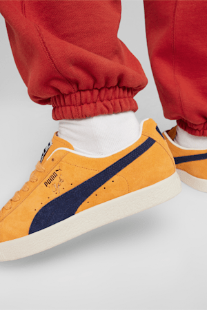 Clyde OG Sneakers, Clementine-PUMA Navy, extralarge