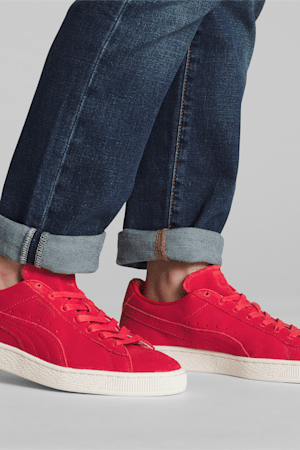 Suede Classic 75Y Men Sneakers, PUMA Red-PUMA Red-PUMA Black, extralarge