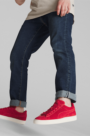 Suede Classic 75Y Men Sneakers, PUMA Red-PUMA Red-PUMA Black, extralarge