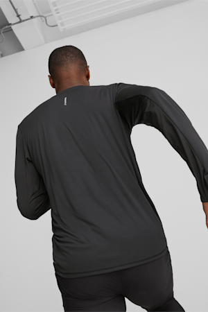 RUN FAVOURITE Long Sleeve Running Tee Men, PUMA Black, extralarge-GBR